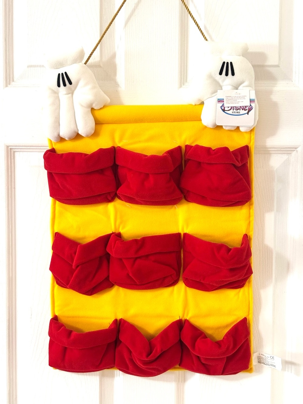 Disney Store Mickey Mouse Clubhouse Door Hanger Display Hanging Room Organizer